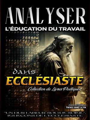 cover image of Analyser L'éducation du Travail dans Ecclésiaste